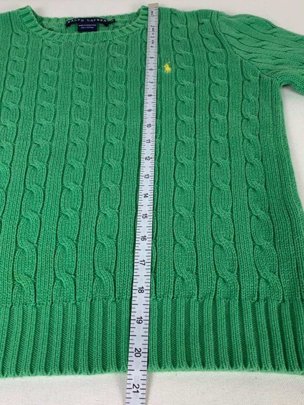 Ralph Lauren Women's Green Jumper - Picture 7 of 8